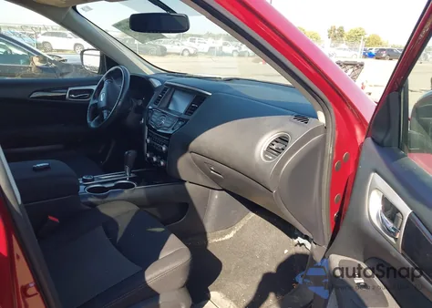 2017 Nissan Pathfinder Sv from USA, damaged, VIN 5N1DR2MM8HC683703